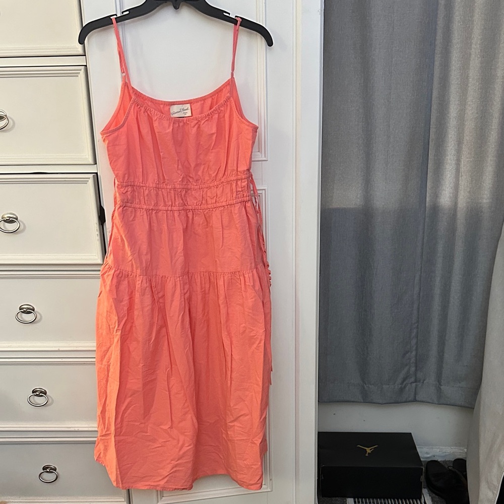 Universal Thread Coral Midi Dress